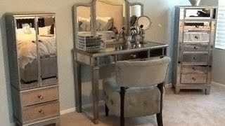 Hayworth Vanity And Makeup Storage You Hayworth Vanity And Makeup Storage, Pier One Hayworth Mirrored Vanity