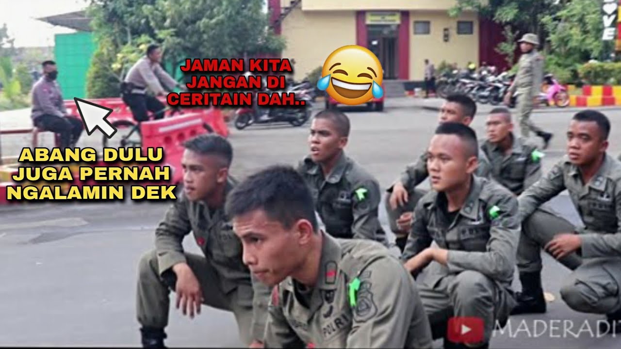 Tradisi Masuk Batalyon Pelopor : Bintara & Tamtama Brimob ‼️