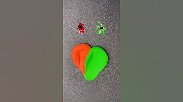 Smiling Critters Mixing #satisfying #colormixing #smilingcritters #shorts #asmr