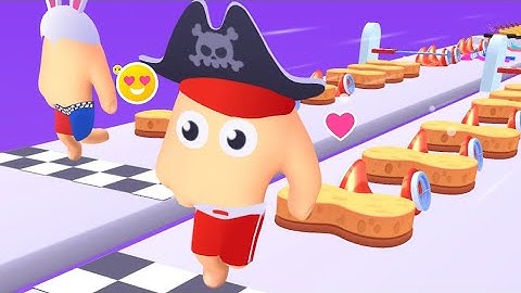 Crushy Fingers - All Levels Gameplay Android, iOS