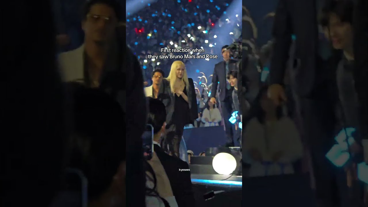 Bruno Mars And Rose At The MAMA AWARDS Kye Sees