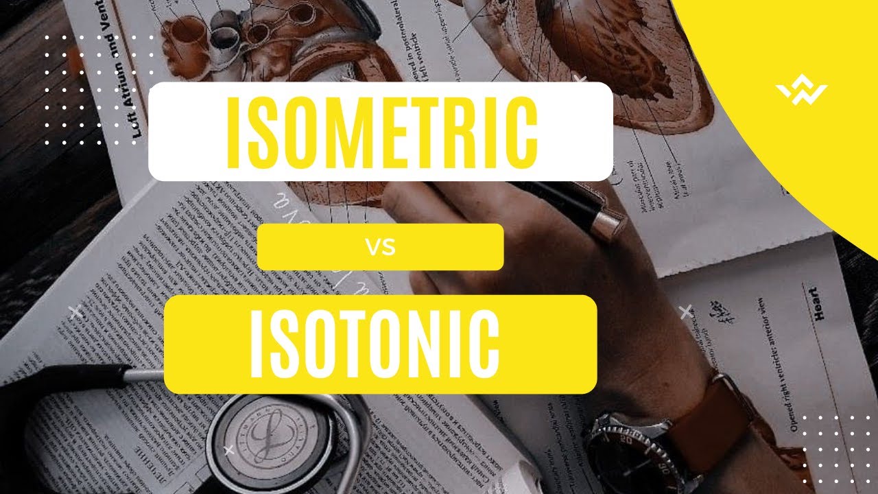 "Isometric vs. Isotonic Muscle Contractions: Understanding the Power of Movement"