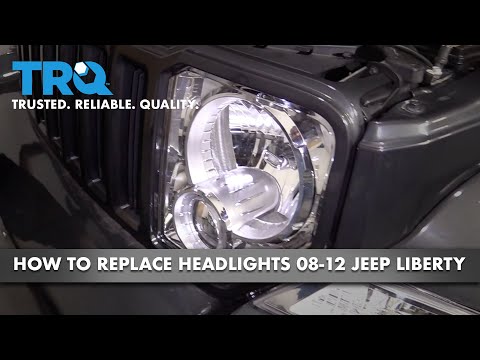 How to Replace Headlight Housing 08-12 Jeep Liberty