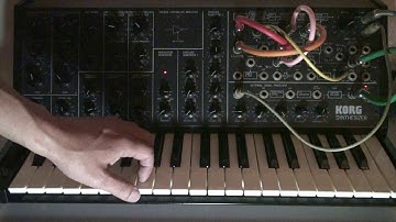 Korg MS-20 ambient noise loop 2 #korgms20