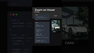 Smooth Zoom on Hover in CSS3! #shorts #animation #videos #frontendcourse #coding #webdevelopment