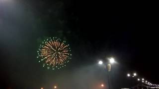 New Year's, 2017, Fireworks At Coney Island Beach