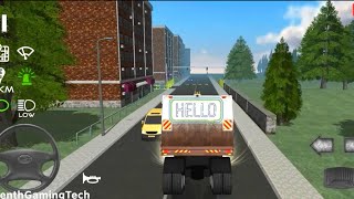Hello Sign 😀😀😄  Garbage Truck 🚛♻️ Trash Truck Simulator Mobile Gameplay (Android, iOS) FHD screenshot 5