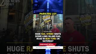 LIRR Strike 🚨 North America's Commute HALTED! 🚂  #News #LIRRStrike #NewYork #MTA #Transit