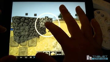 Minecraft Pocket Review - Cyanogenmod Android on HP Touchpad