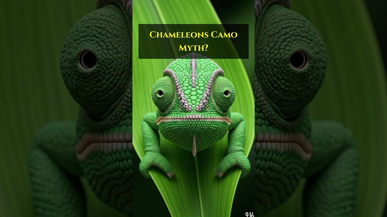 CHAMELEONS DON’T CAMO?! 💀  