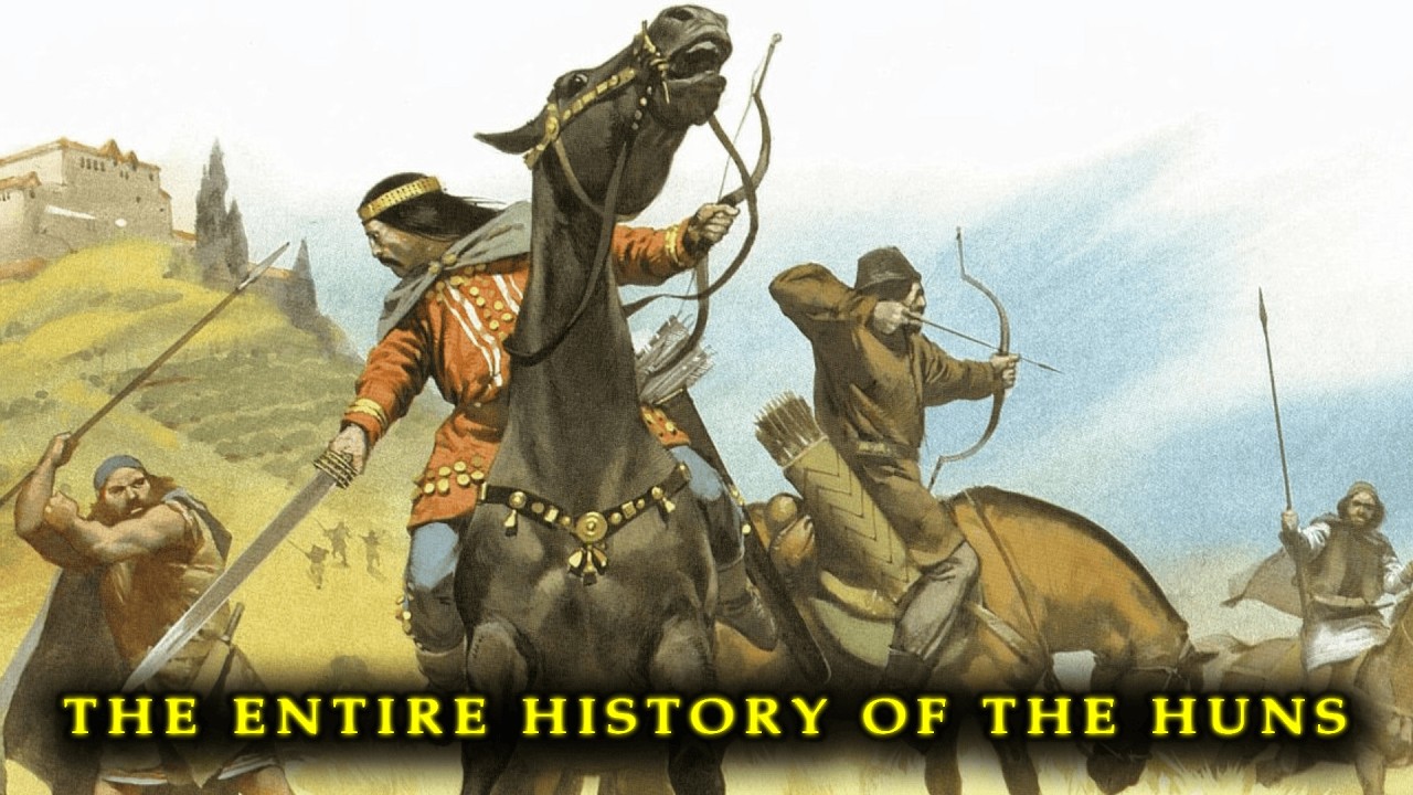 The Entire History of the Huns: From the Steppes to the Empire