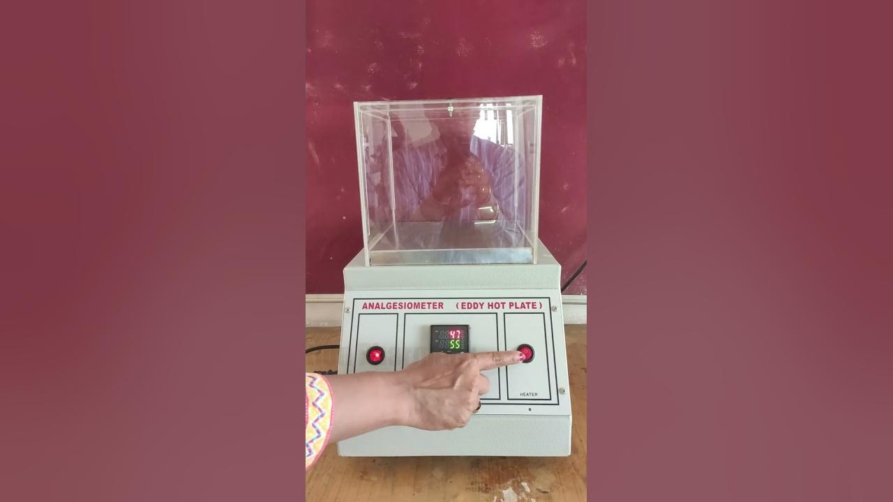 Eddy's Hot Plate Analgesiometer Parts & Function Analgesiometer