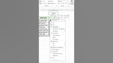 Mẹo vặt Excel #excel #tinhocvanphong #tinhoccoban