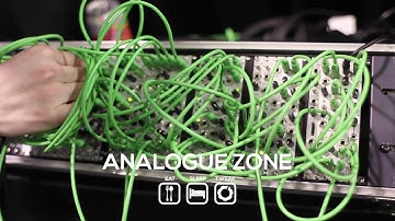 NAMM 2018 2hp Kick, Snare, VCO, RND, LFO, Pluck, Play Audio Demo (no talk)