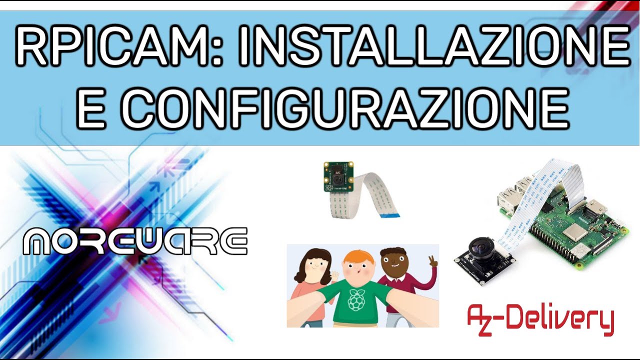 Come installare e configurare la Raspberry Pi Camera - YouTube