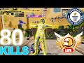 80 KILLS! 🔥 My Best Gameplay of the Event 😍 | PUBG Mobile