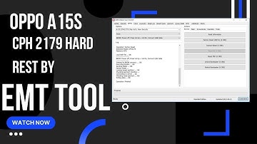 Oppo A15s CPH2179 hard reset by EMT TOOL  NEW UPDATE V3.25.01 BOOM////