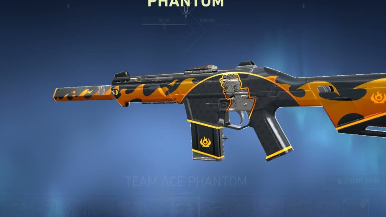 *NEW* All 'TEAM ACE' SKINS Locker Showcase! (VARIANT GUN BUDDIES! Best Cheap Skin?!)