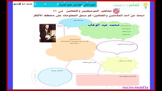 اكتشف صف ثالث ابتدائي ترم ثاني درس ٧٥ الفن في مصر @Abd_elrehem-0011 @Abd_elrehem-0033