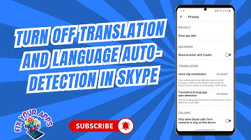 How to Turn Off Translation and Language Auto-Detection in Skype