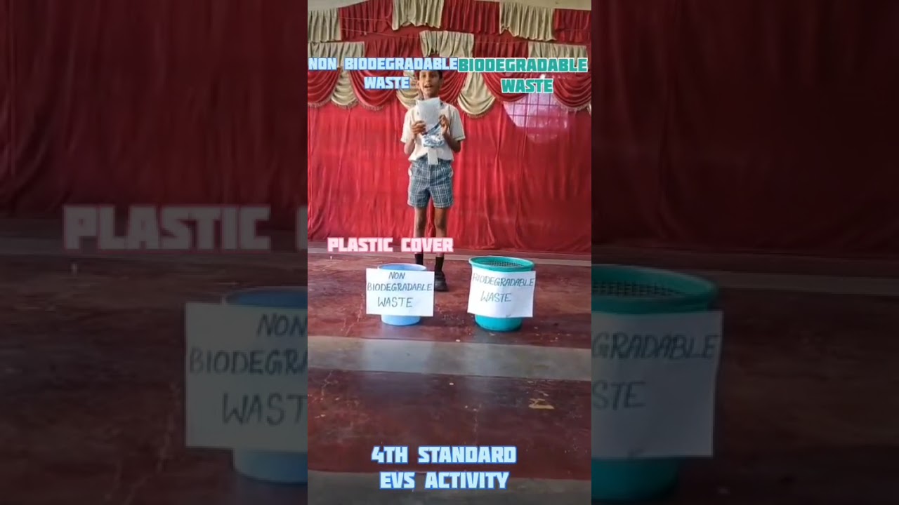 🌿 Exciting EVS Activity by Our 4th Standard Students! 🌱