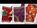 Live  Aariwork Blouse Design With Normal Needle #embroider #aariwork #blousedesign #blouse #design
