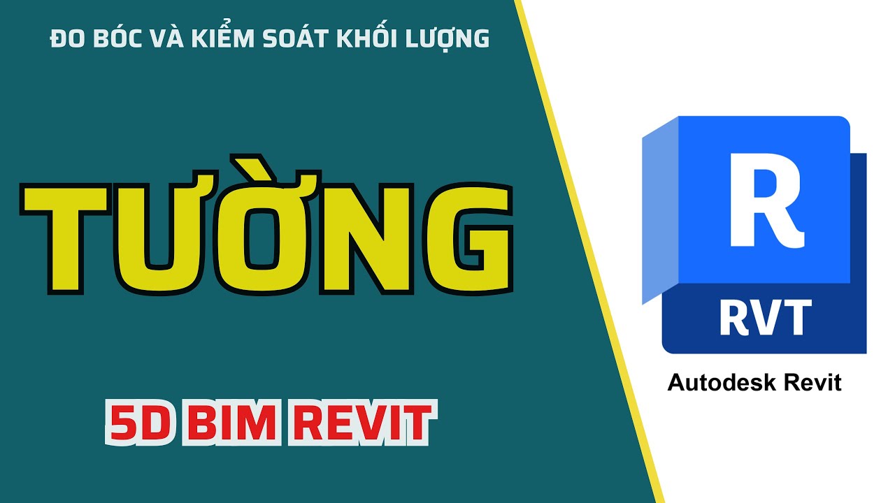 Hướng dẫn dựng tường trong Revit| 5D BIM Revit QS| Th.S Mai Bá Nhẫn 
