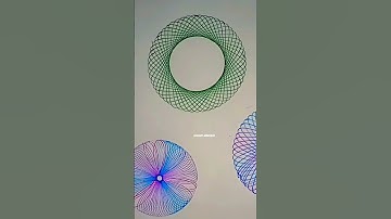 simple spirograph design #youtube #spirograph #shorts #subscribe #like