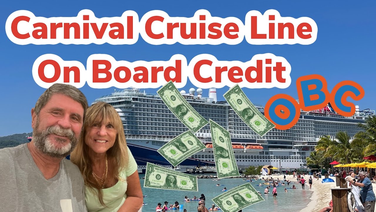 carnival cruise line stock onboard credit