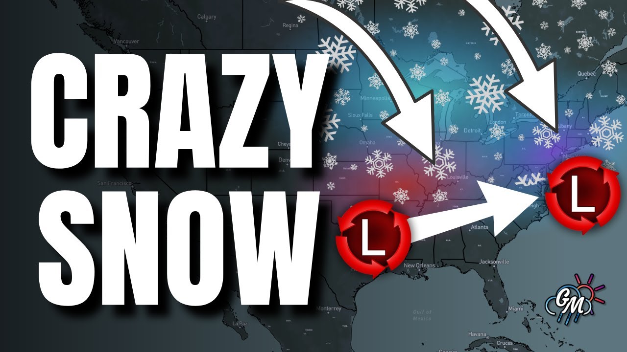 CRAZY SNOW TOTALS Are Coming From This Non Stop Snowy Pattern