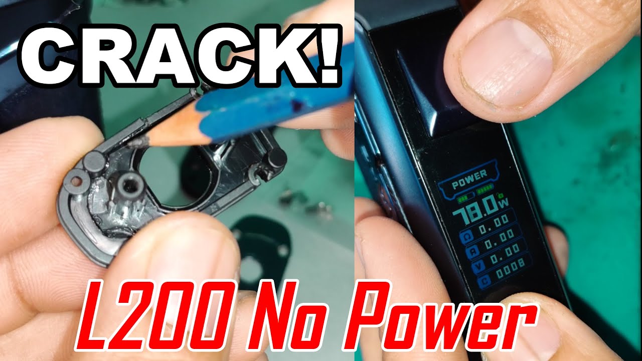 PART 1: AEGIS L200 CRACKED BRACKET REPAIR / NO POWER