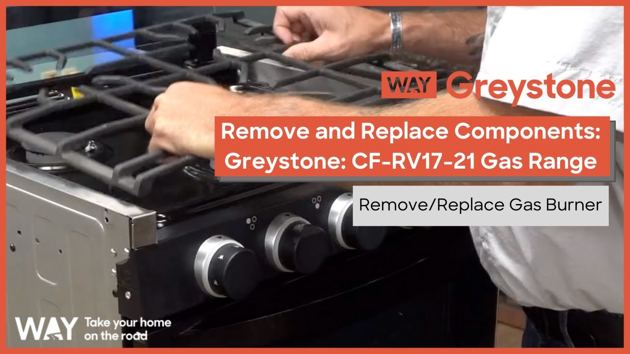 Remove and Replace Gas Burner - How to Service Your Greystone CF-RV17