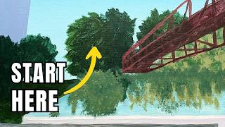 How To Start A Painting The Right Way The Block-In Method