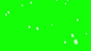 Снег / футаж / footage / Зеленый фон / green background / chromakey / хромакей падающие частицы
