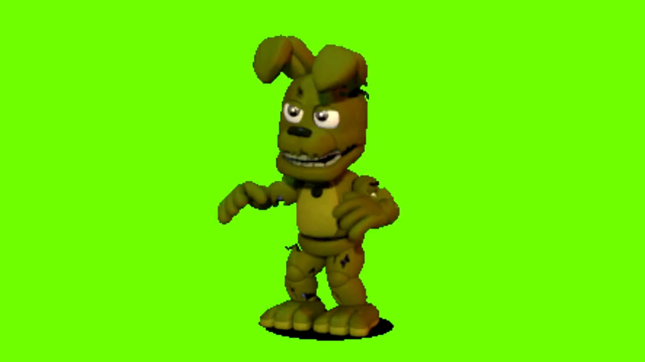 Fnaf world springtrap / plushtrap.