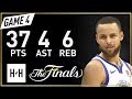 Stephen Curry Full Game 4 Highlights Warriors vs Cavaliers 2018 NBA Finals - 37 Pts, 6 Ast, 4 Reb!