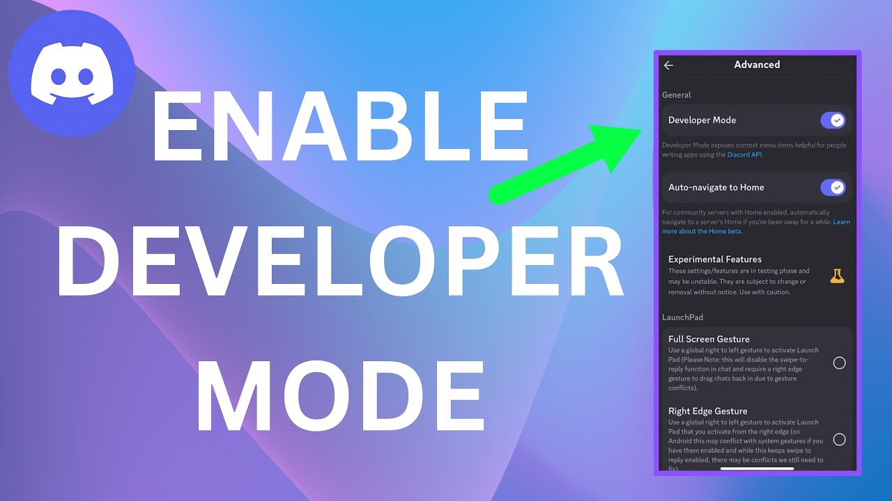 How To Enable Developer Mode On Discord Mobile - YouTube