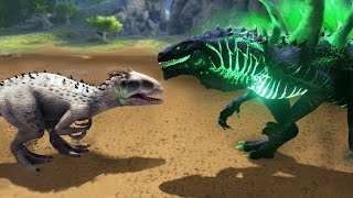 GODZILLA VS INDOMINUS REX!!! - ARK Survival Evolved Modded