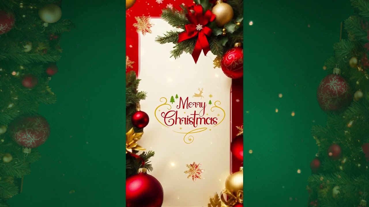 Christmas Greetings 3D Design Instagram Story - Elements | After Effect Template