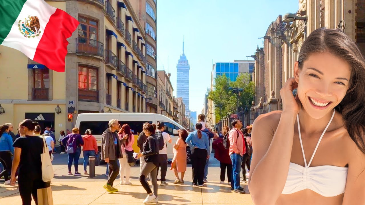 Mexico City Walking Tour December 2024 CDMX 4K Walk Travel Vlog - YouTube