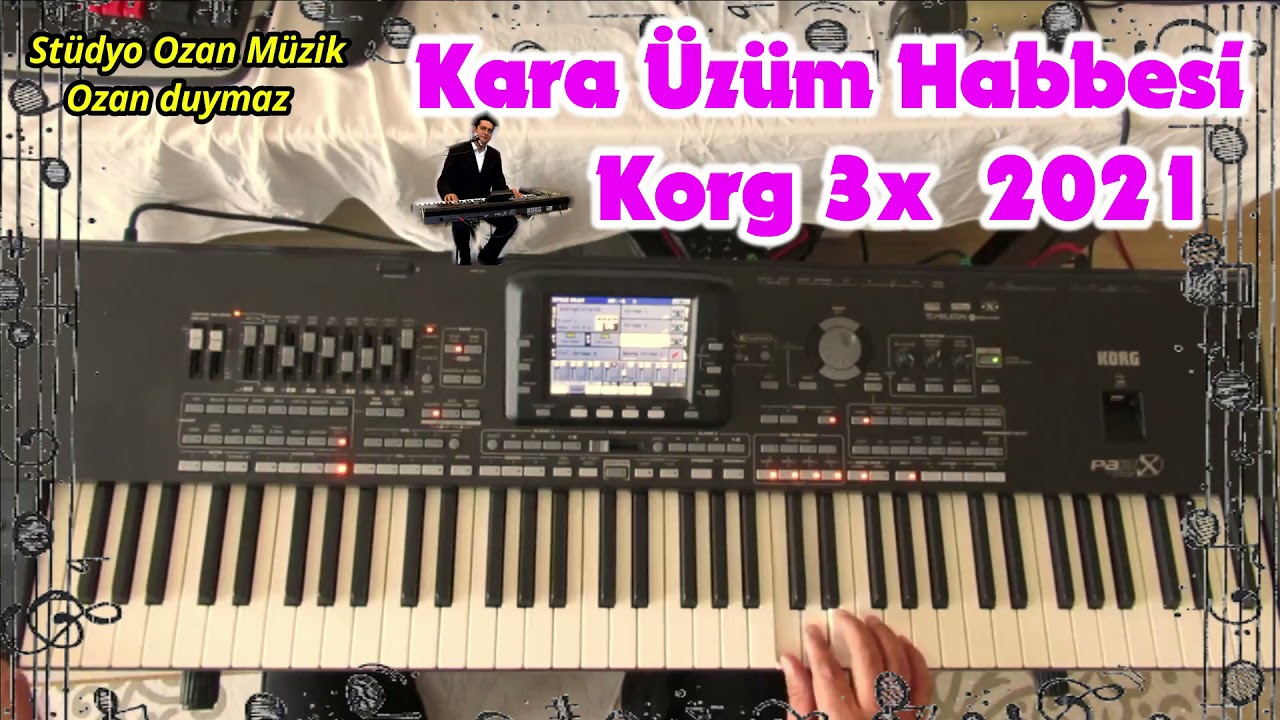 KARA ÜZÜM HABBESİ Davul Zurna KORG PRO 3X
