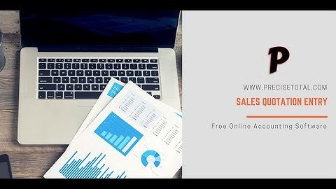 How to Create Sales Quotation in free online accounting software  precisetotal
