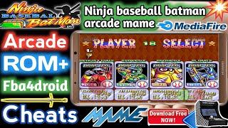 ninja baseball batman arcade rom•ninja baseball batman download android•ninja baseball Rom fba4droid screenshot 4
