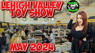 RETRO TOYS AT THE LEHIGH VALLEY TOY SHOW  - MAY 2024