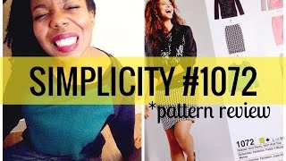 PATTERN REVIEW: Simplicity #1072 knit top
