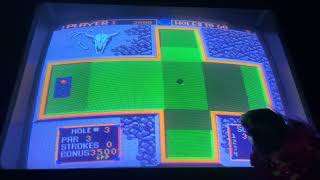 Bally Sente 1985 Mini Golf arcade at Funspot