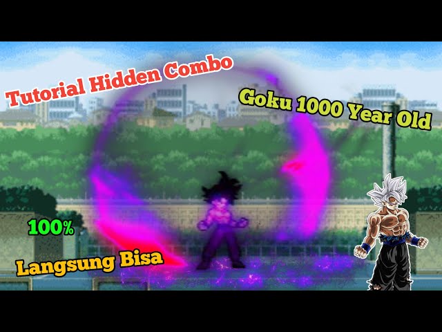 [TUTORIAL] Hidden Skill Combo Goku 1000 Year Old Mugen Android BVN | Bleach VS Naruto 3.3 class=