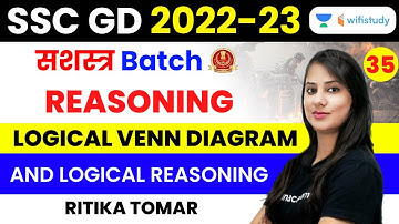 Logical Venn Diagram and Logical Reasoning | SSC GD 2022-23 | Ritika Tomar