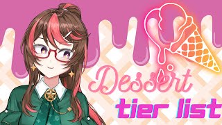 【Dessert Tier List】Rating your submissions and then some!!!