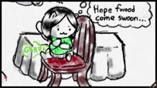 Green Temmies Stomach Growling